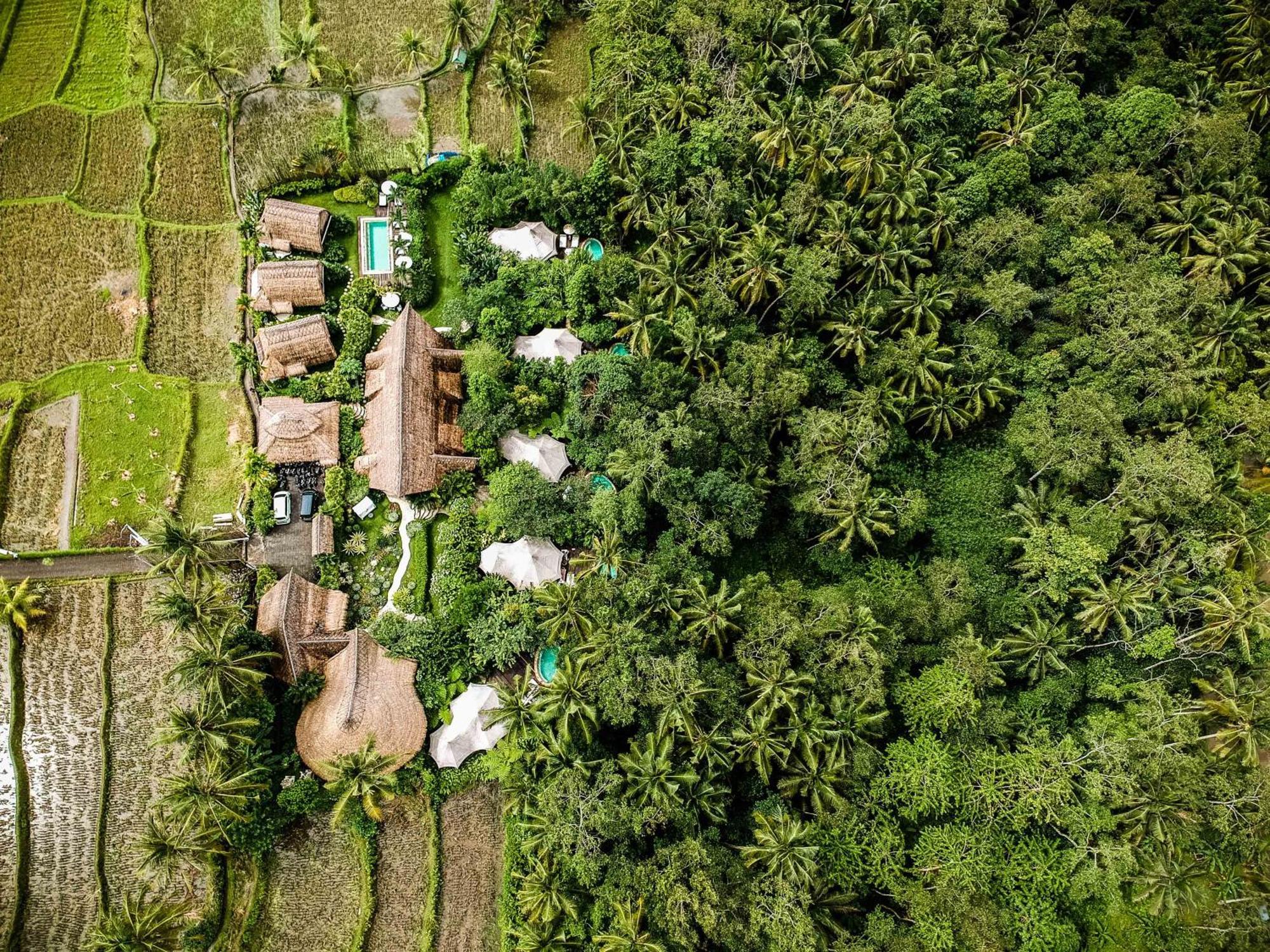 Sandat Glamping Tents Hotel Ubud Exterior foto