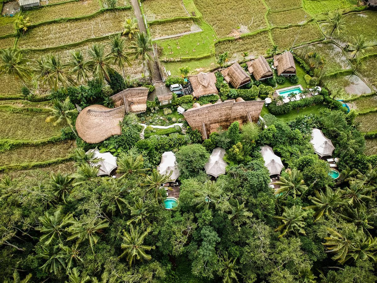 Sandat Glamping Tents Hotel Ubud Exterior foto